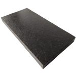 Parapet z granitu Nero Zimbabwe Antico szerokość 17,5cm grubość 3cm